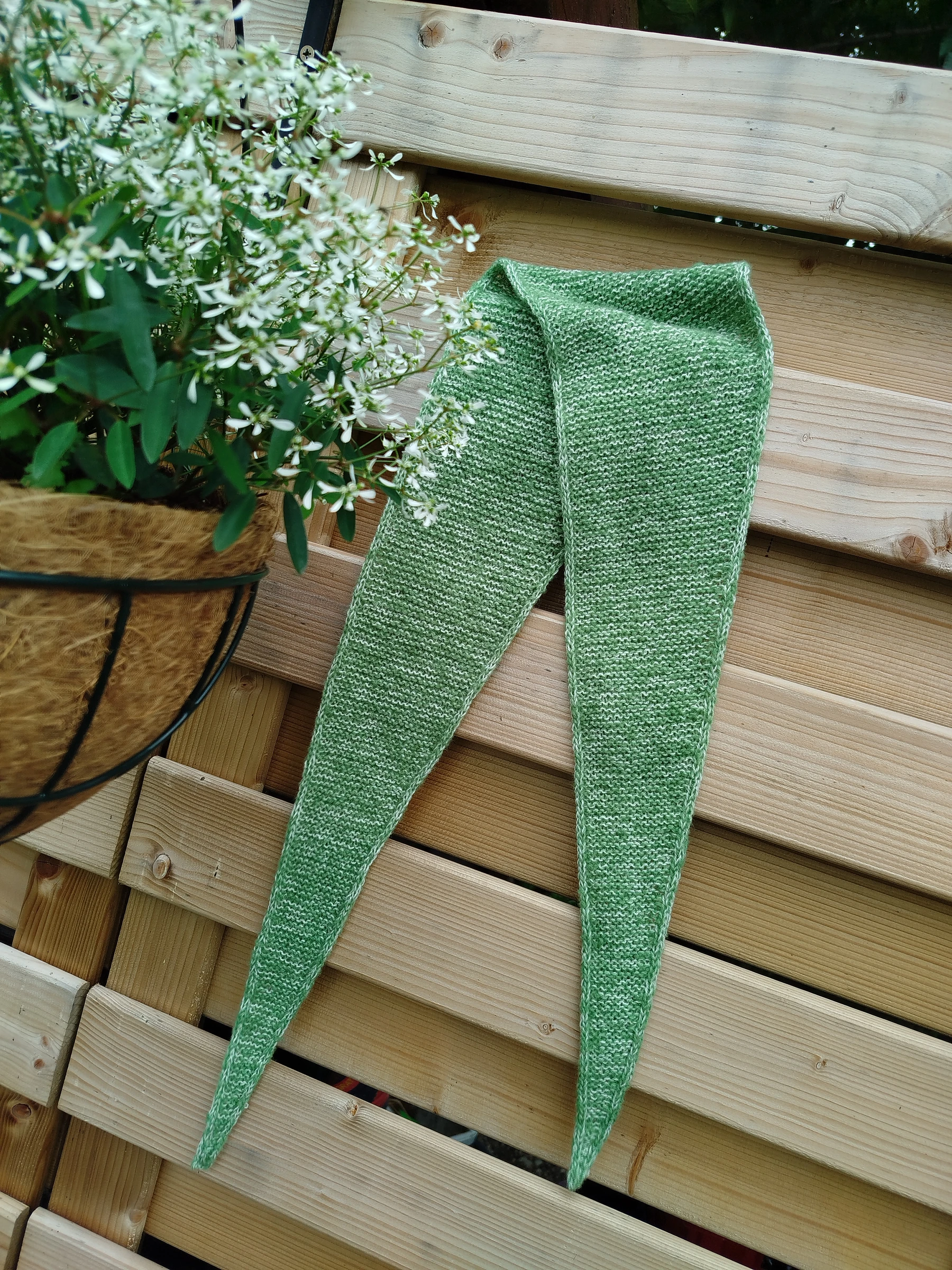 Lenço Sophie creme/verde – photo 7